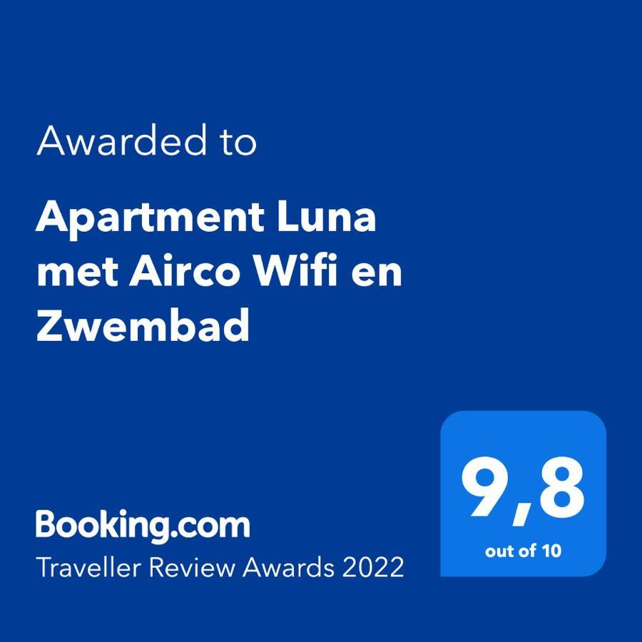 Apartment Luna met Airco Wifi en Zwembad Novigrad Istria Exterior foto